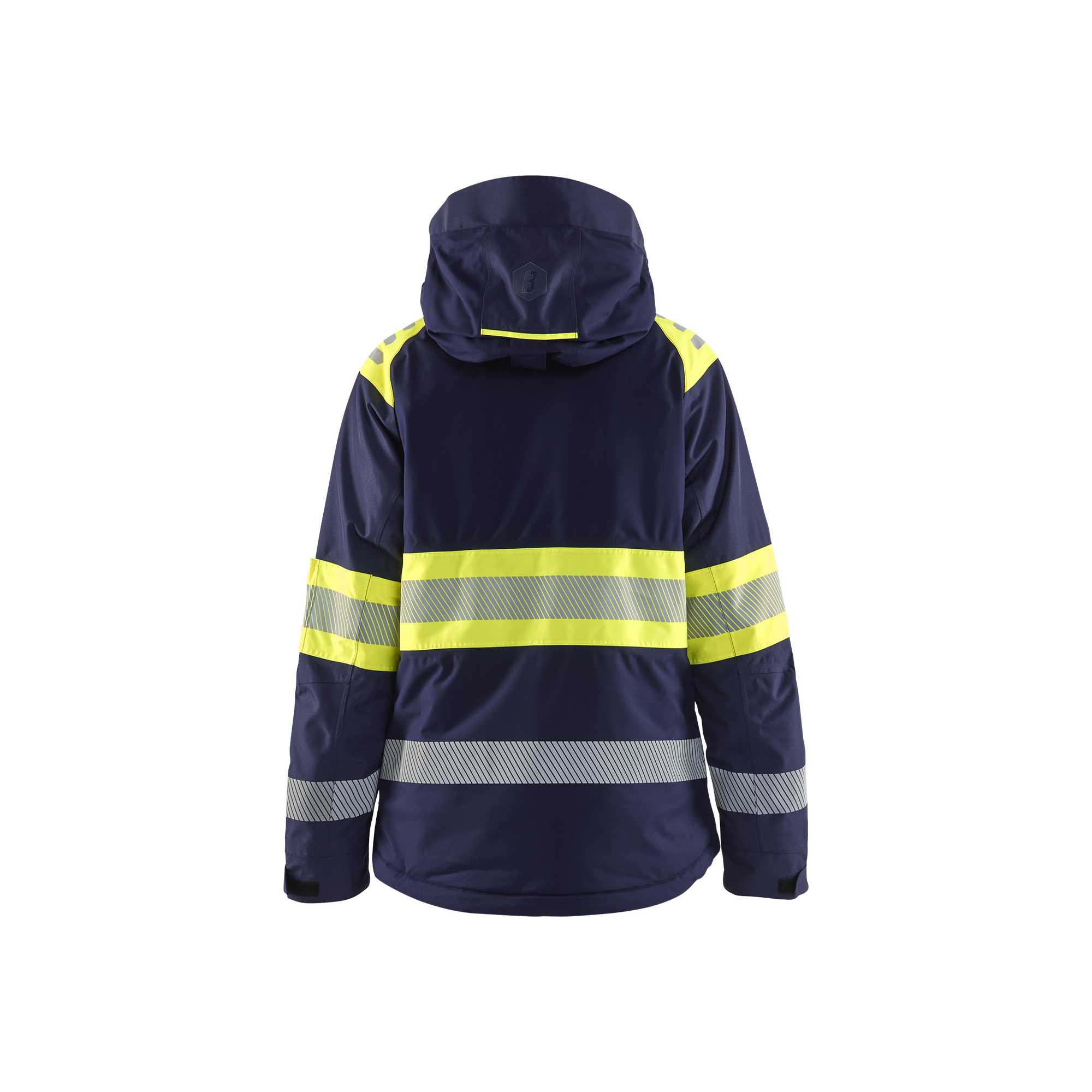 BLAKLADER 44701977 Women’s Hi Vis Winter Jacket Hi Vis Reflective Work Jacket WOMEN - Waterproof